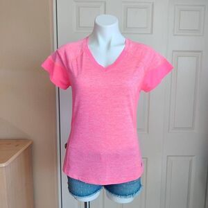 RBX Performance X-Dri space dye athletic v-neck tee M